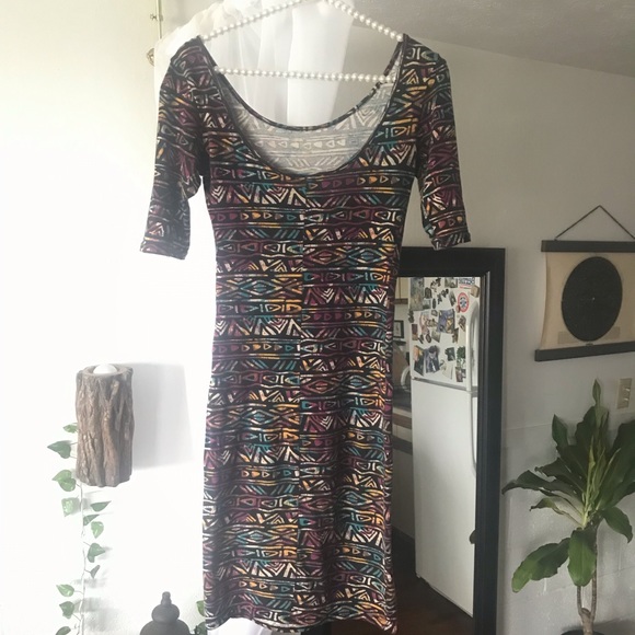 Rue21 Bodycon Tribal Print Mini Dress - Picture 5 of 7